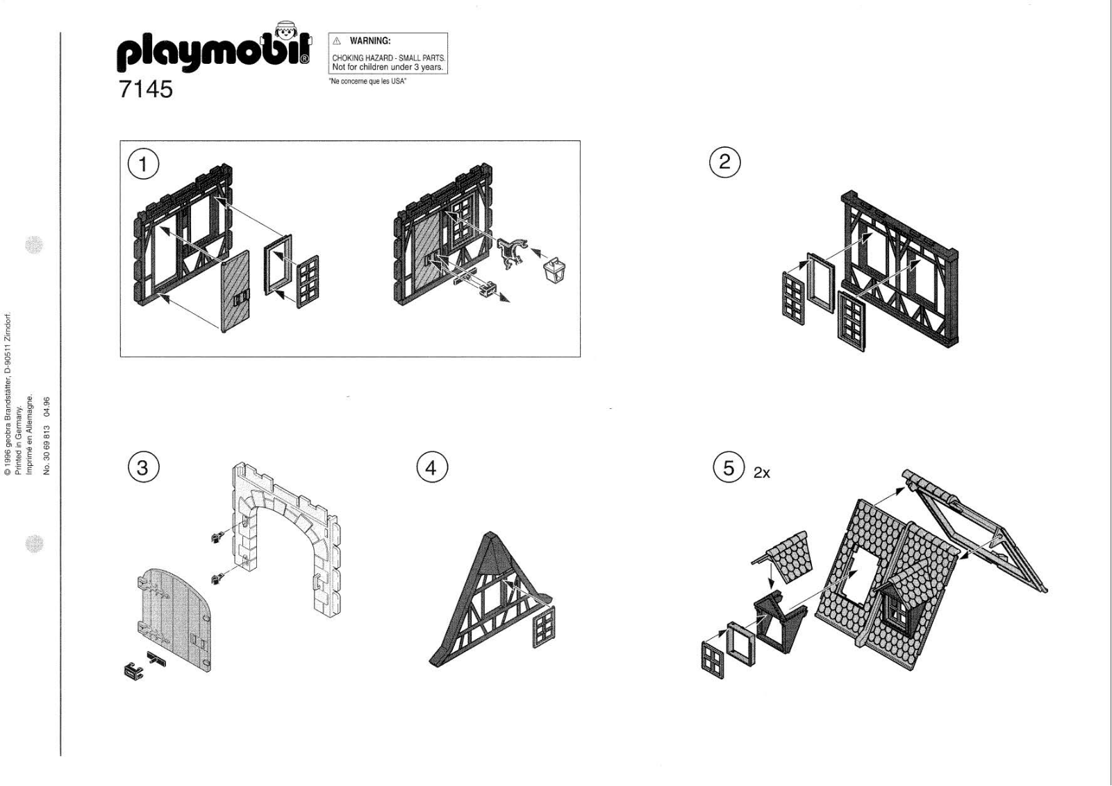 Playmobil 7145 Instructions