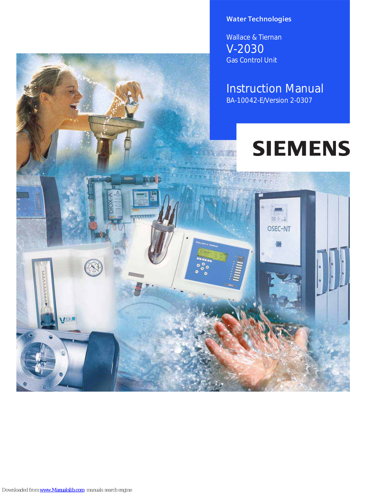 Siemens V-2030 Instruction Manual