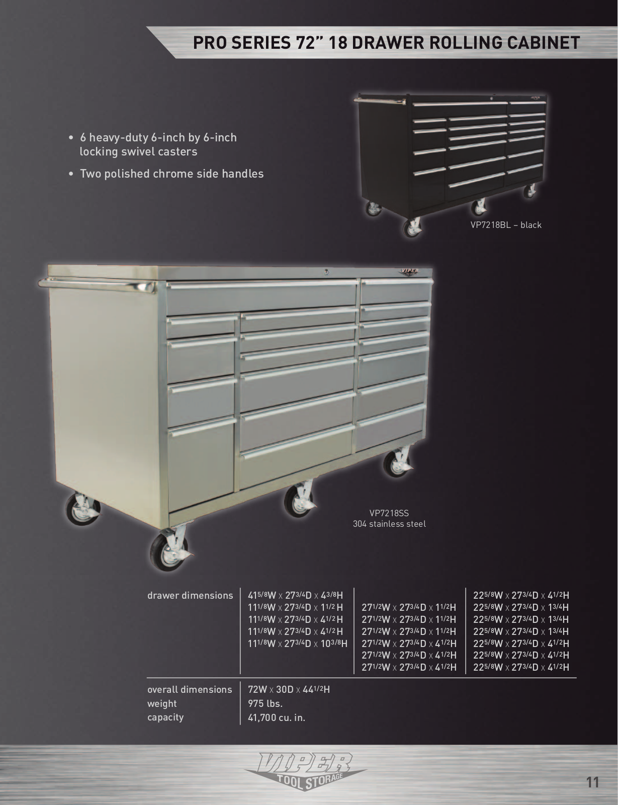 Viper Tool Storage VPTS1029 Specifications - ManualMachine.com