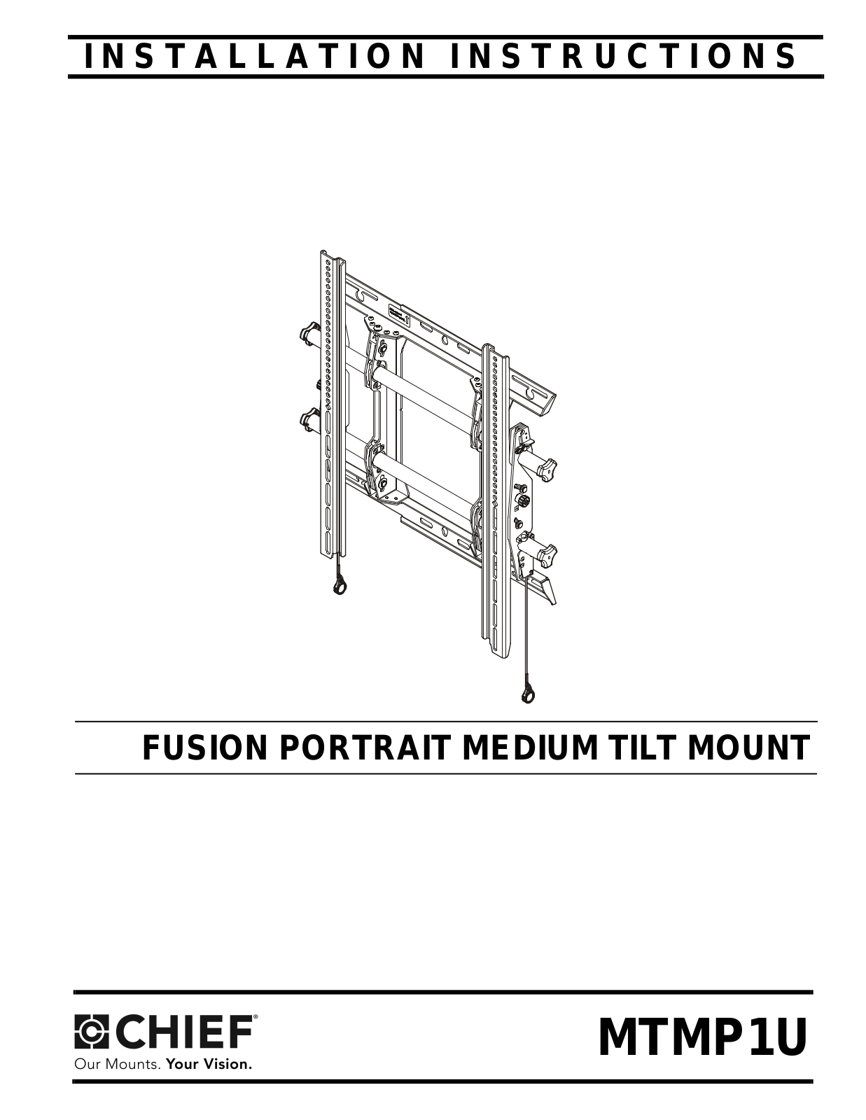 Chief MTMP1U Installation Guide