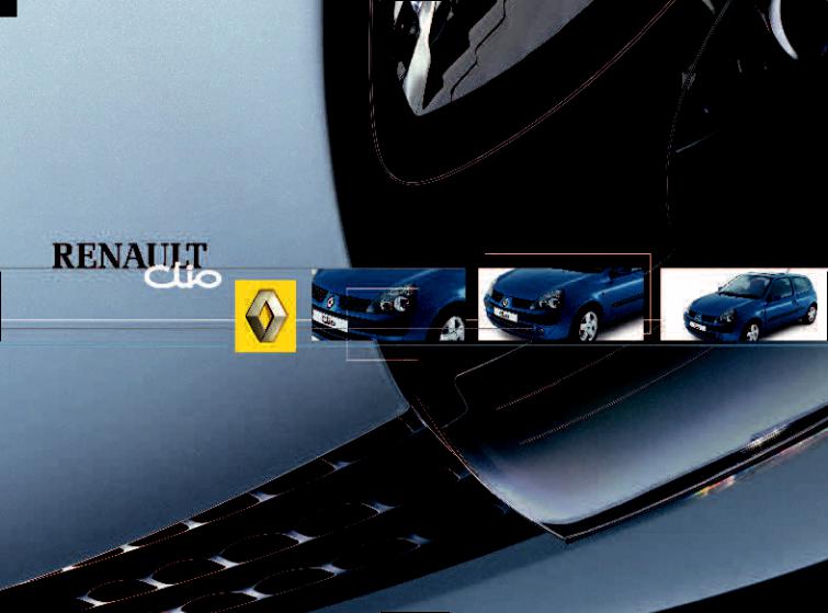 Renault CLIO 2 1.6 16V, CLIO 2 2.0 16V, CLIO 2 1.4 16V, CLIO 2, CLIO 2 1.2 16V Manual