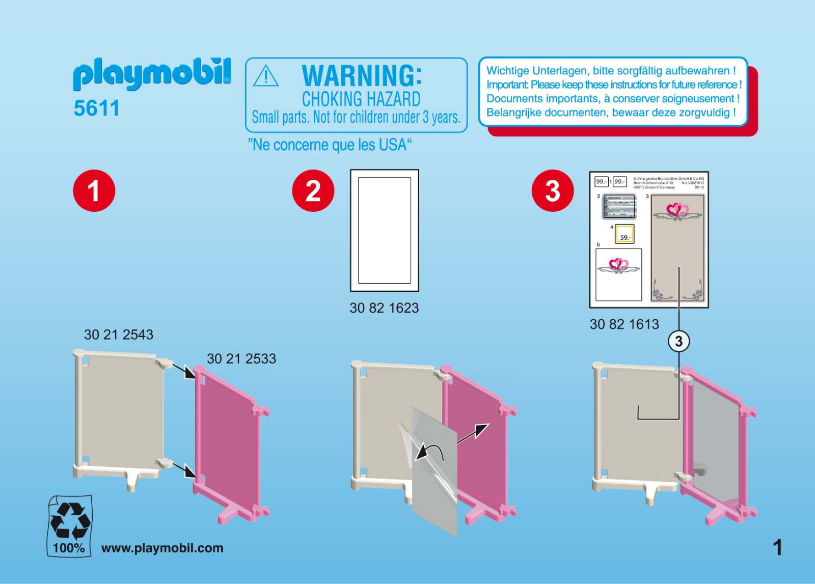 Playmobil 5611 Instructions