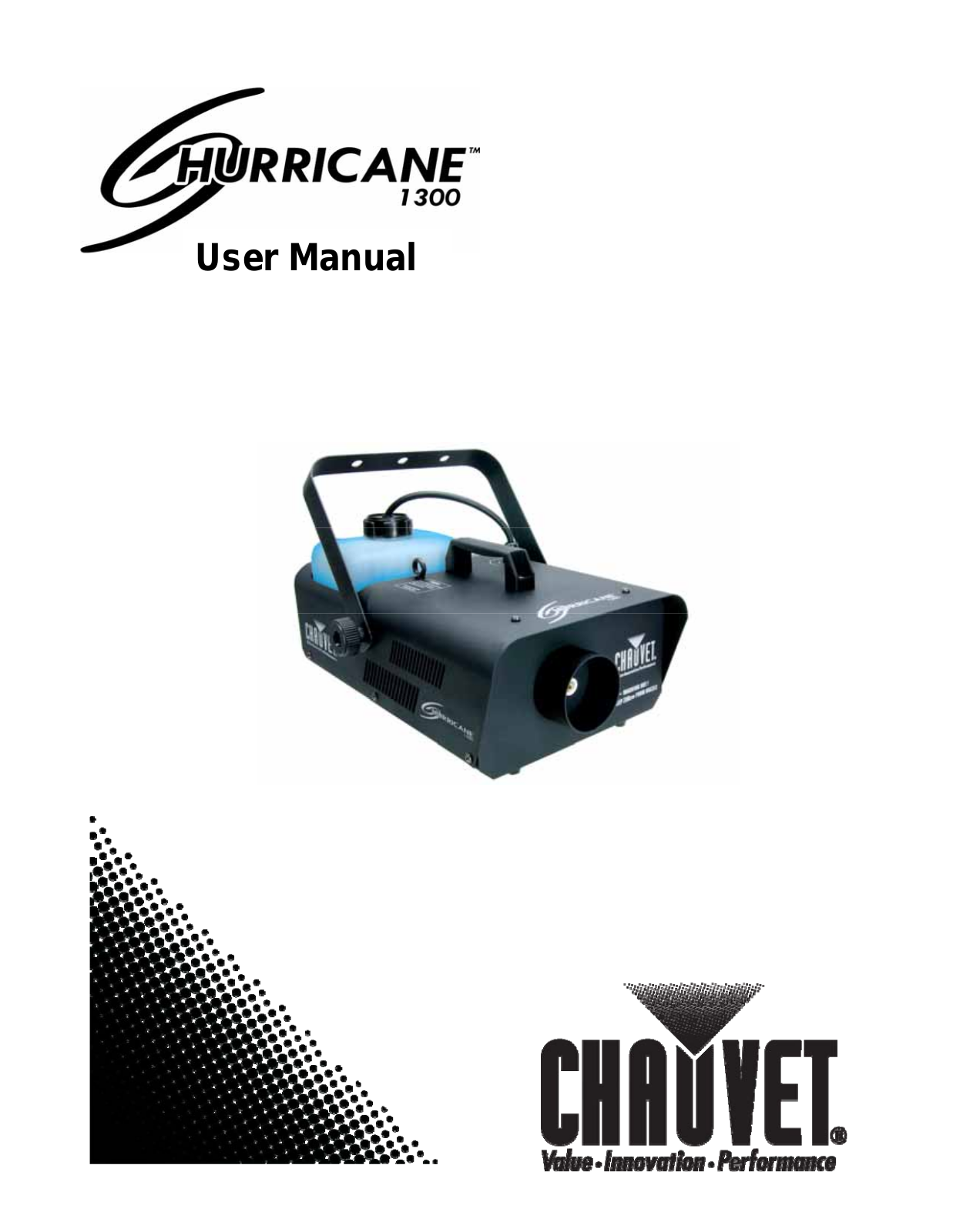 Chauvet 1300 User Manual