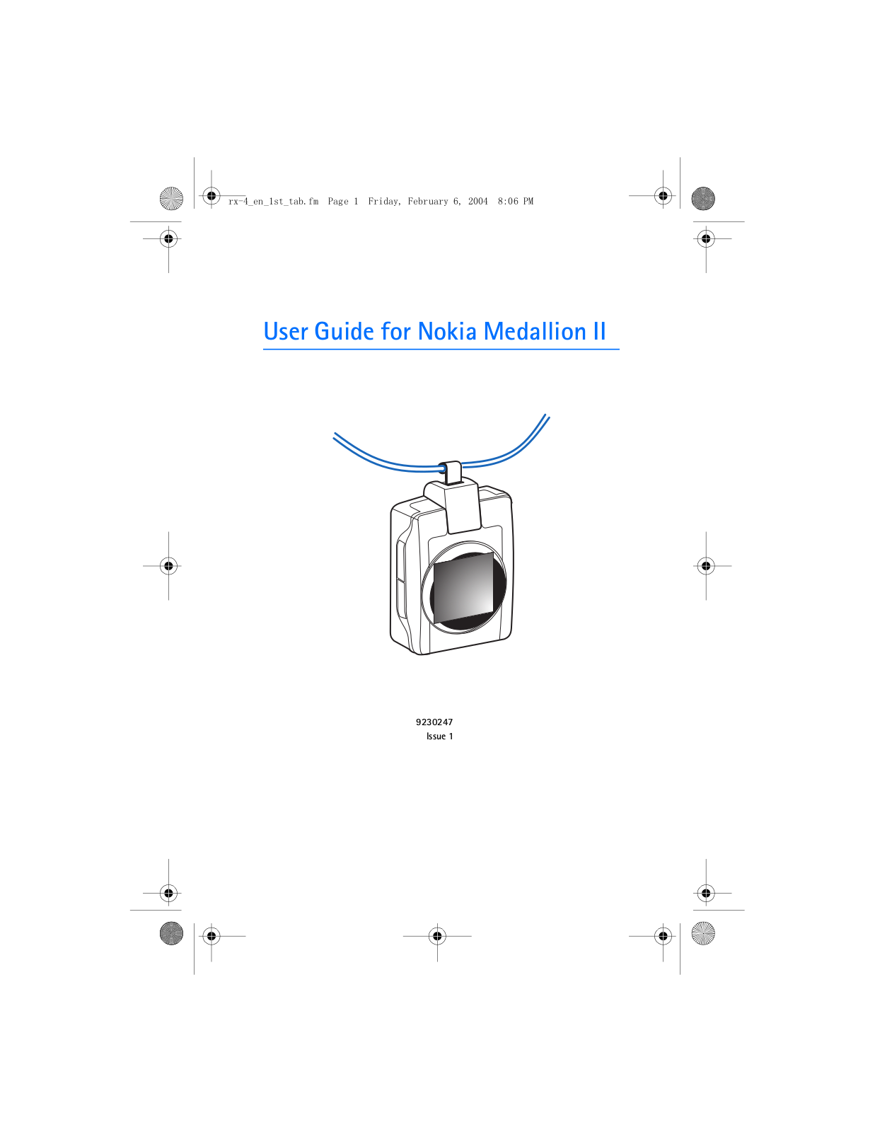 Nokia Medallion II User Manual