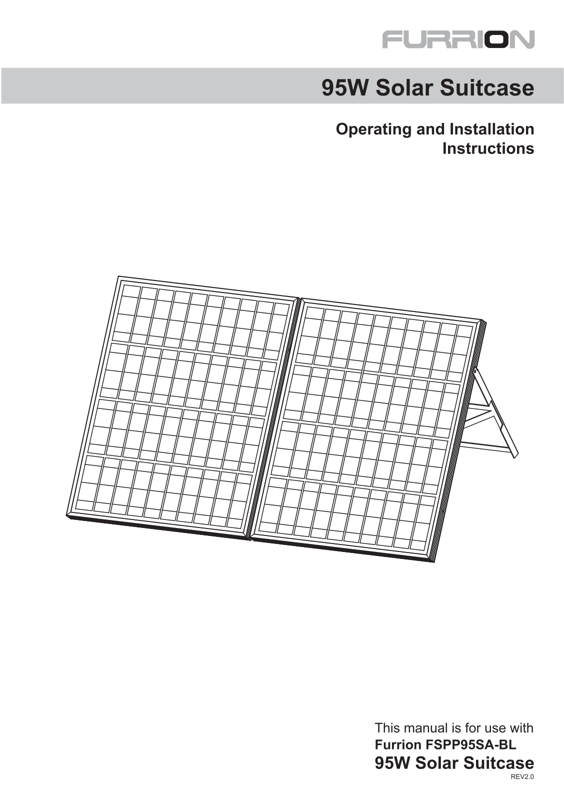 Furrion FSPP95SA-BL User Manual