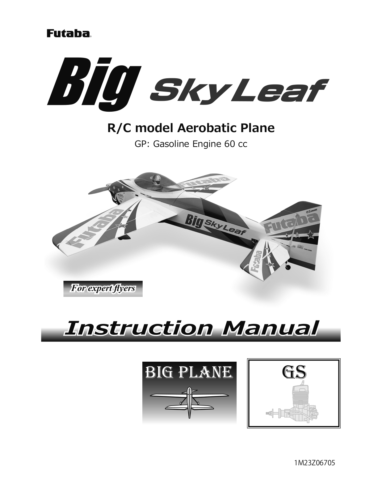 FUTABA Big SkyLeaf, SkyLeaf MX Instruction Manual