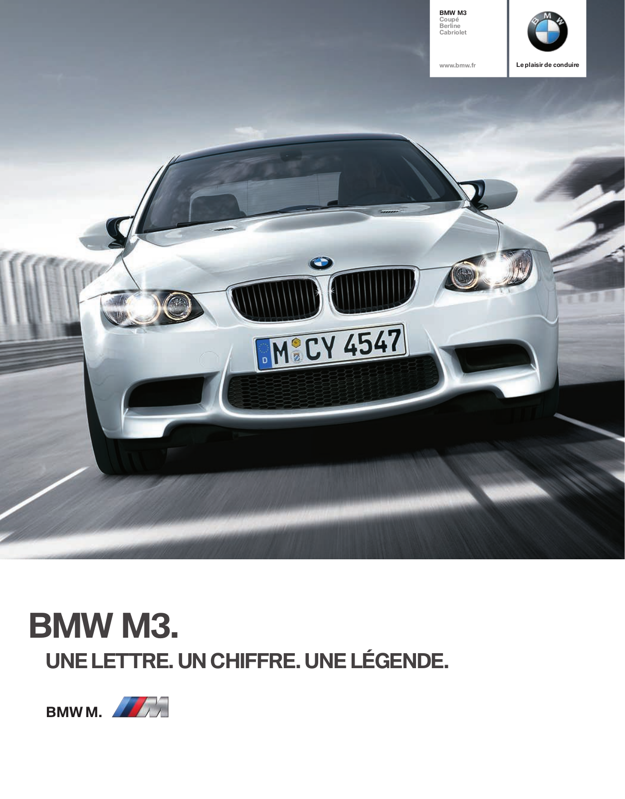 Bmw M3 CATALOGUE