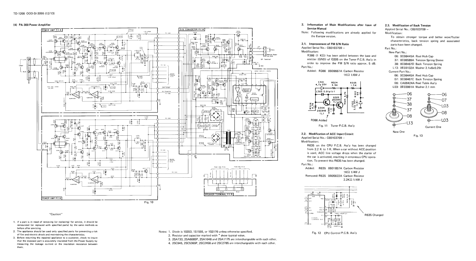 Nakamichi PA-300 Schematic