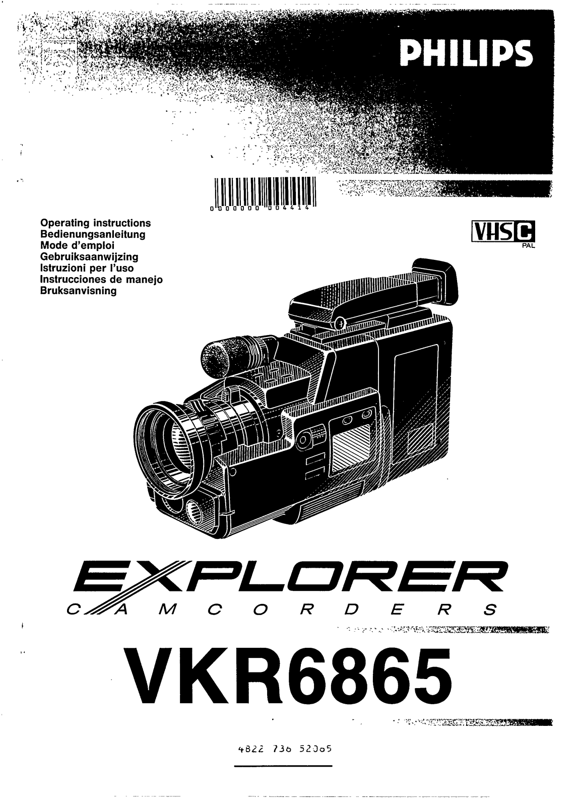 Philips VKR6865 User Manual