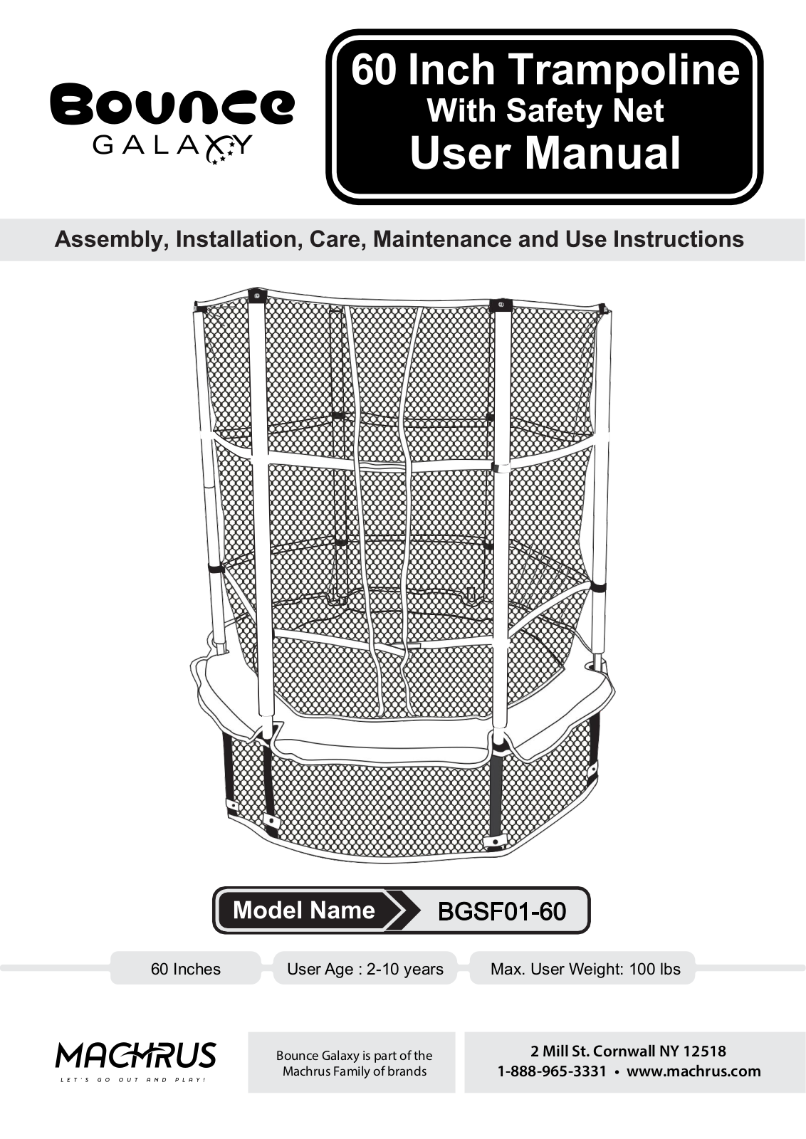 Upper Bounce TNP10222 Installation & Assembly - ManualMachine.com
