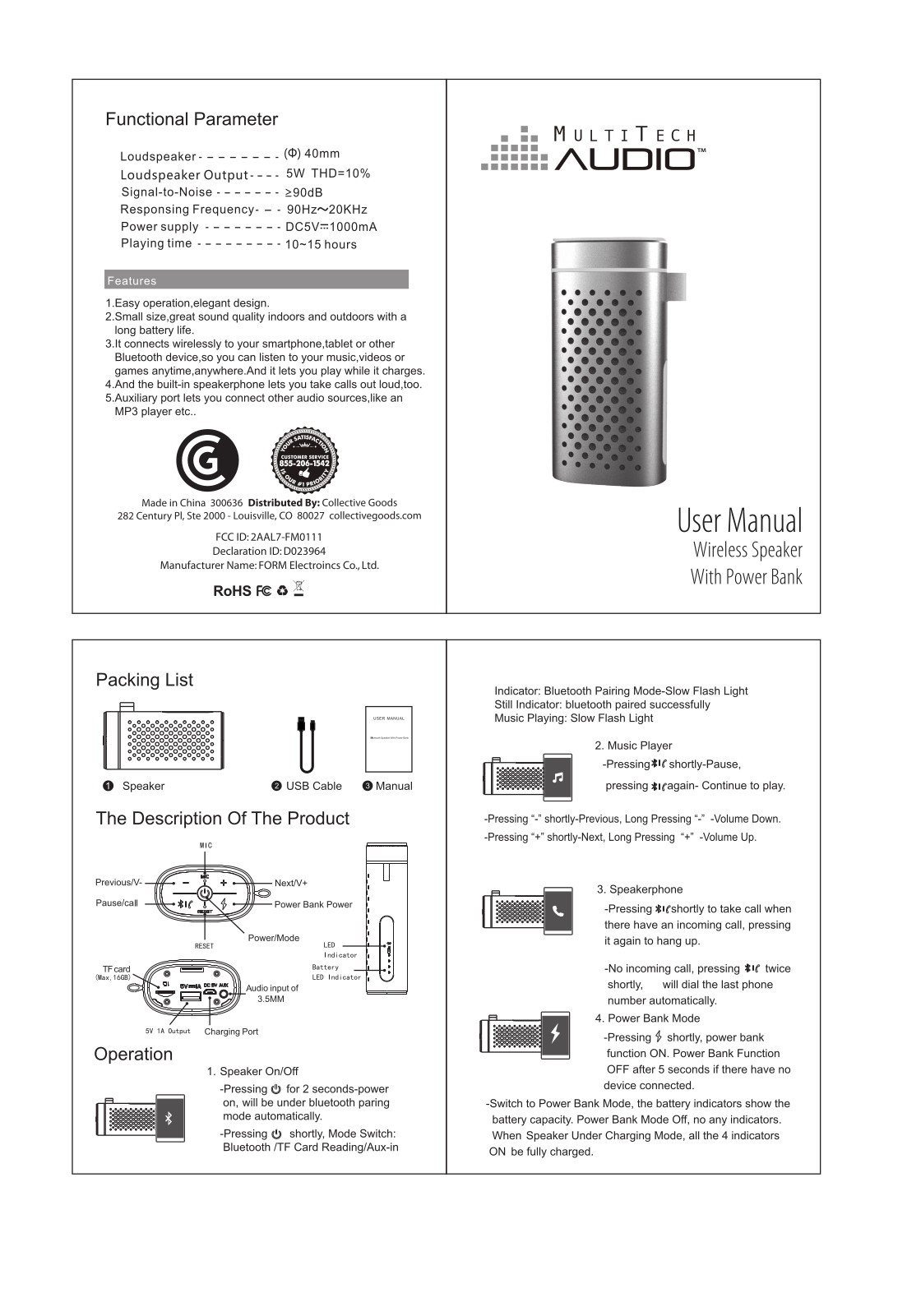 FORM ELECTRONICS FM0111 User Manual - ManualMachine.com