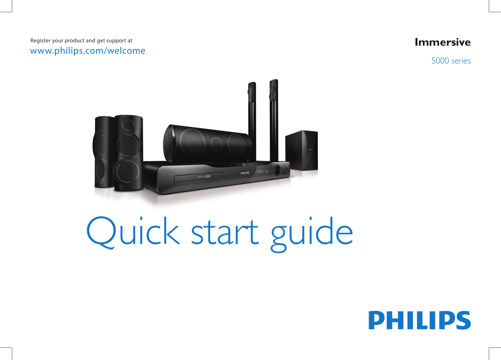 Philips HTS5581/98 Quick Start Guide - ManualMachine.com