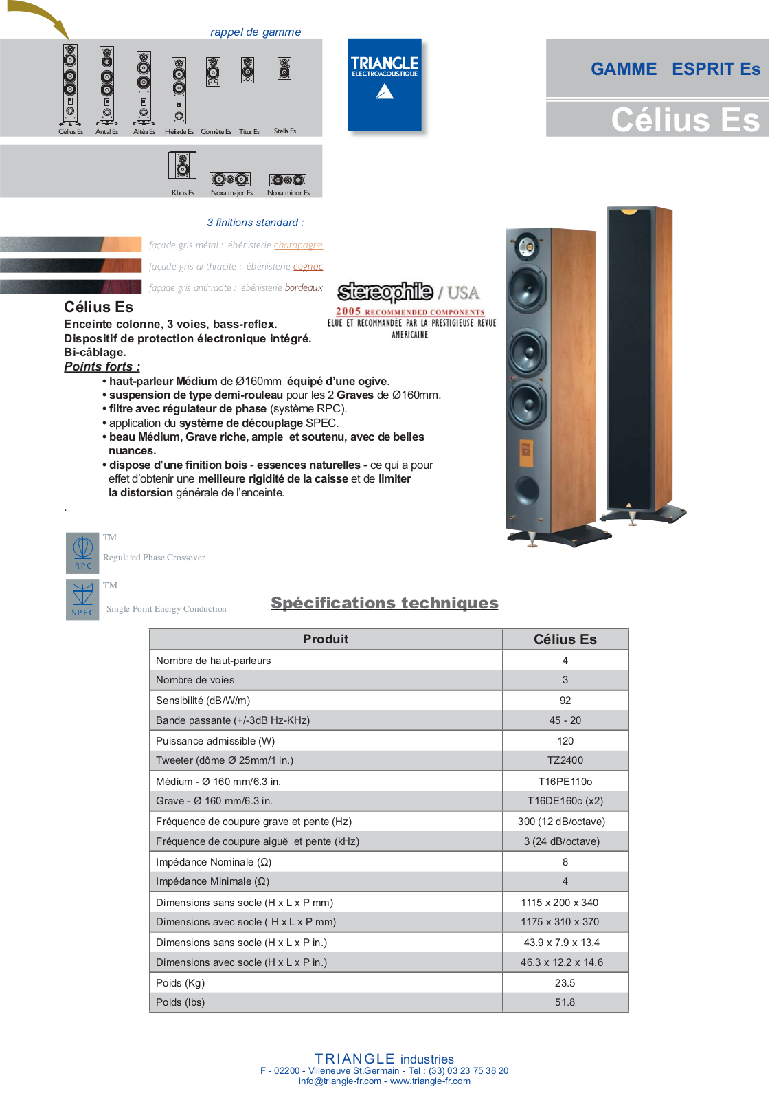 Triangle Celius Brochure