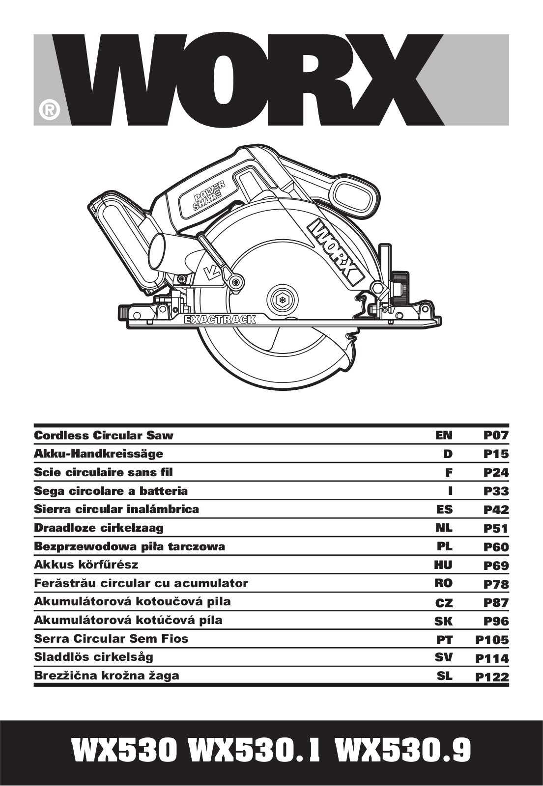 Worx WX530.1 User guide - ManualMachine.com