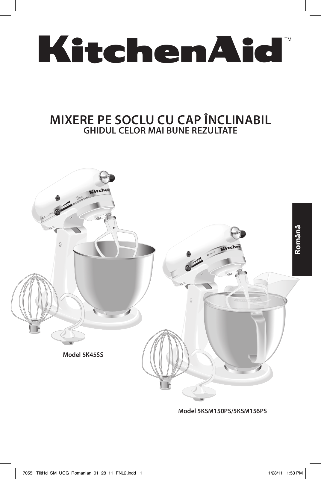 KITCHENAID 5KSM150PSEAC User Manual