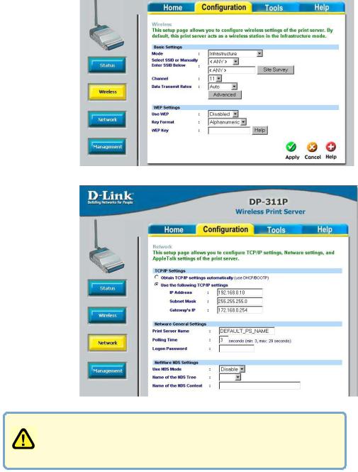 D Link DP-311P Users Manual