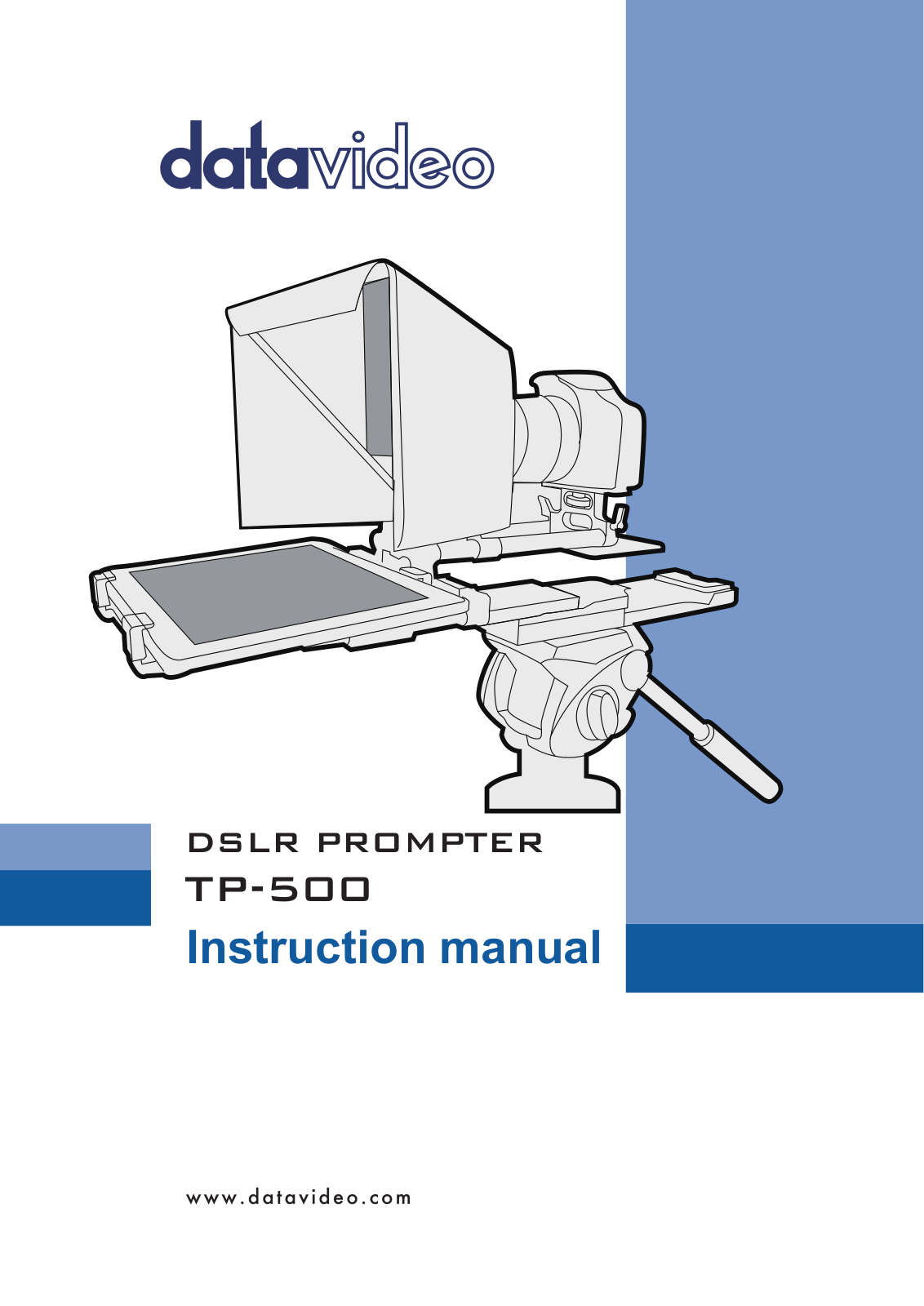 Datavideo TP-500 Users Manual