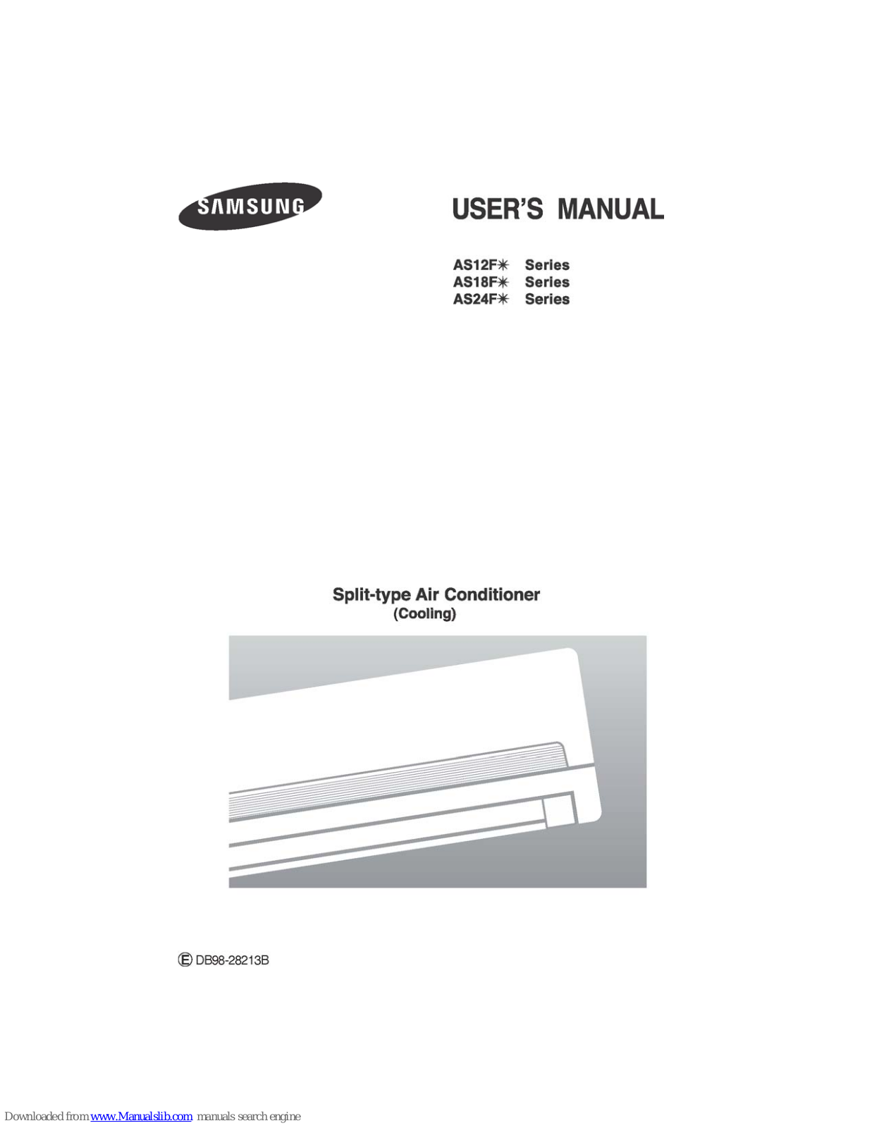 Samsung AS18F Series, AS24F Series, AS12F Series, AS09F Series User Manual