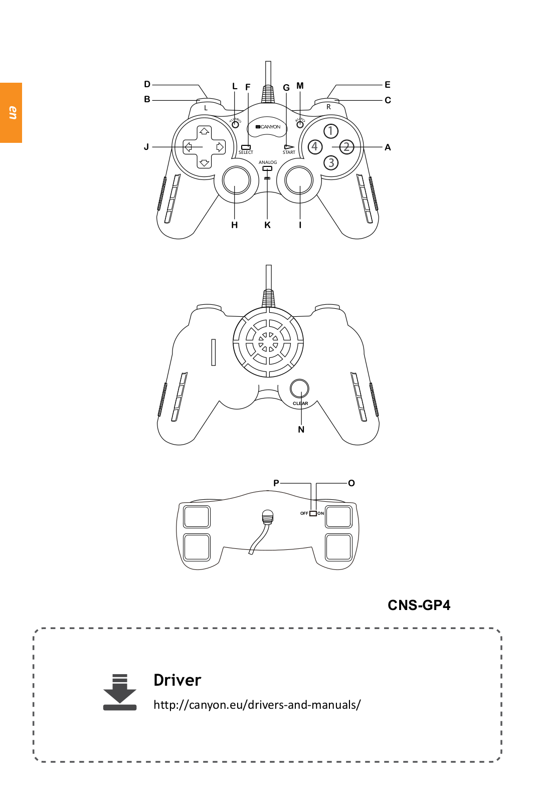 Canyon CNS-GP4 User Manual