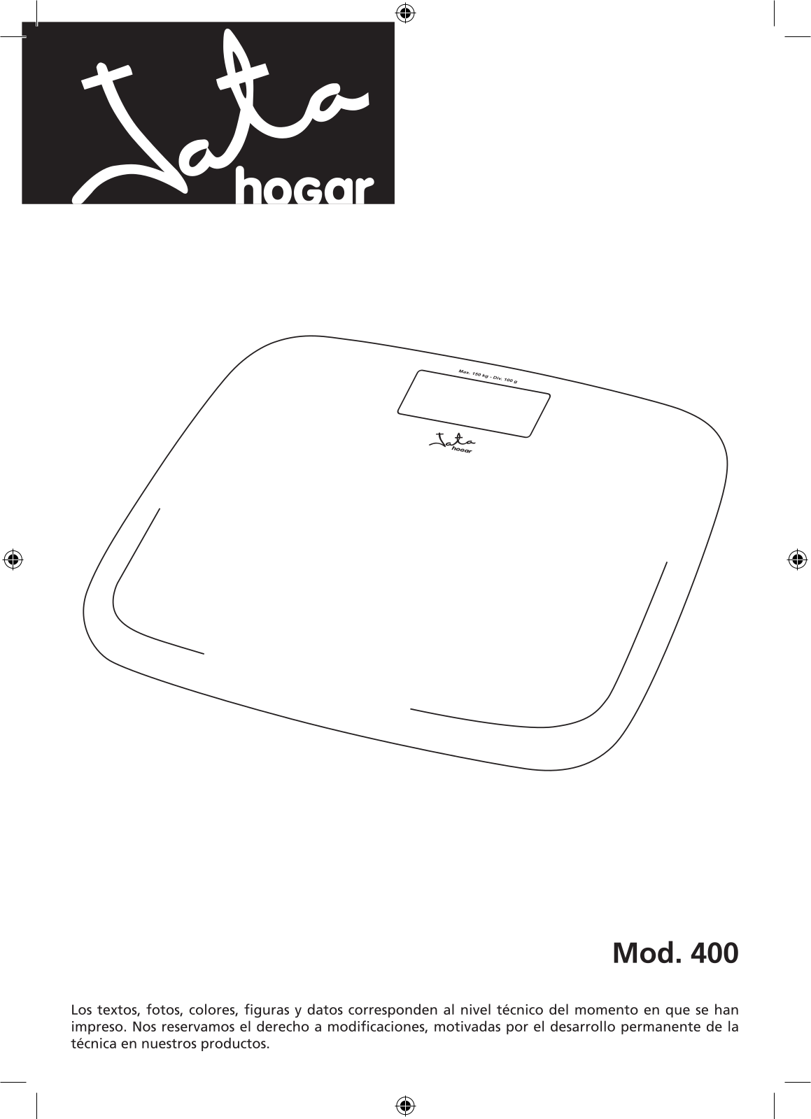 JATA 400 User Manual