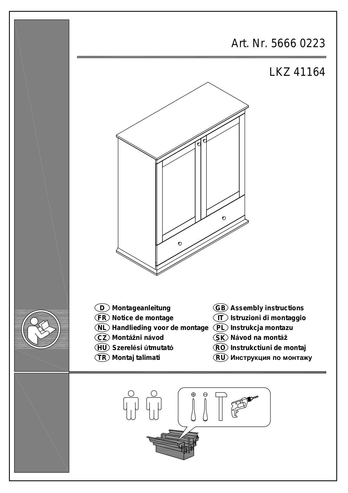 Home affaire 5666 0223 Assembly instructions