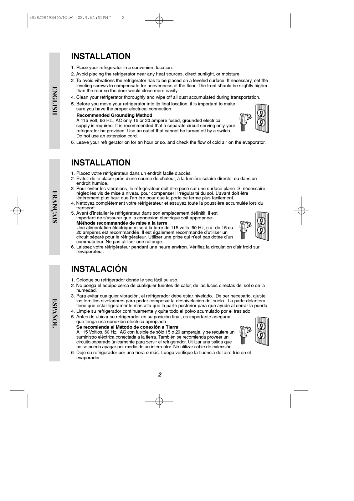 LG GC-051G User Manual