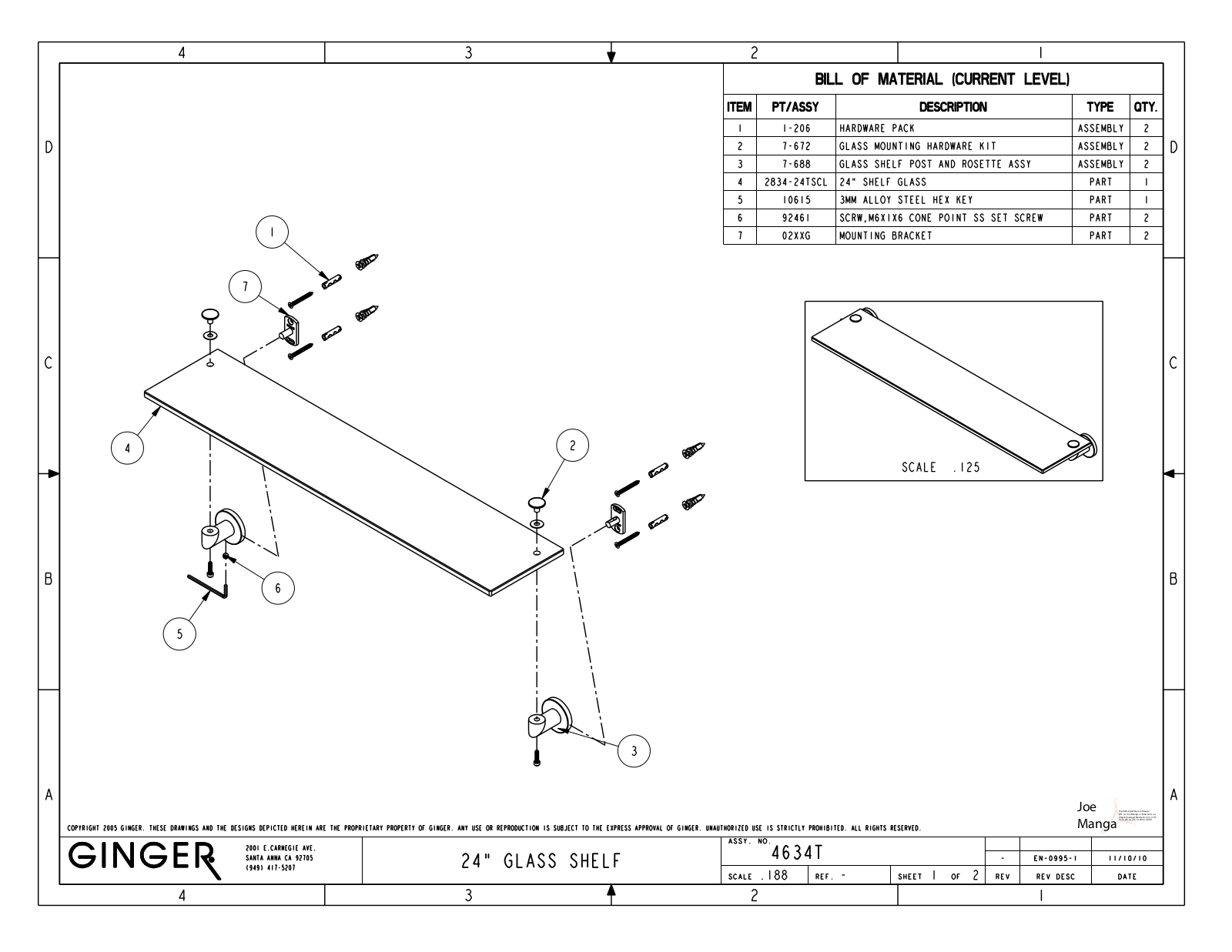 Ginger GIN1391 Installation & Assembly - ManualMachine.com