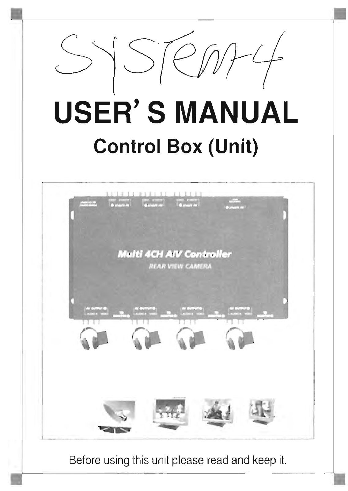 Power Acoustik SYSTEM-4 Owners Manual