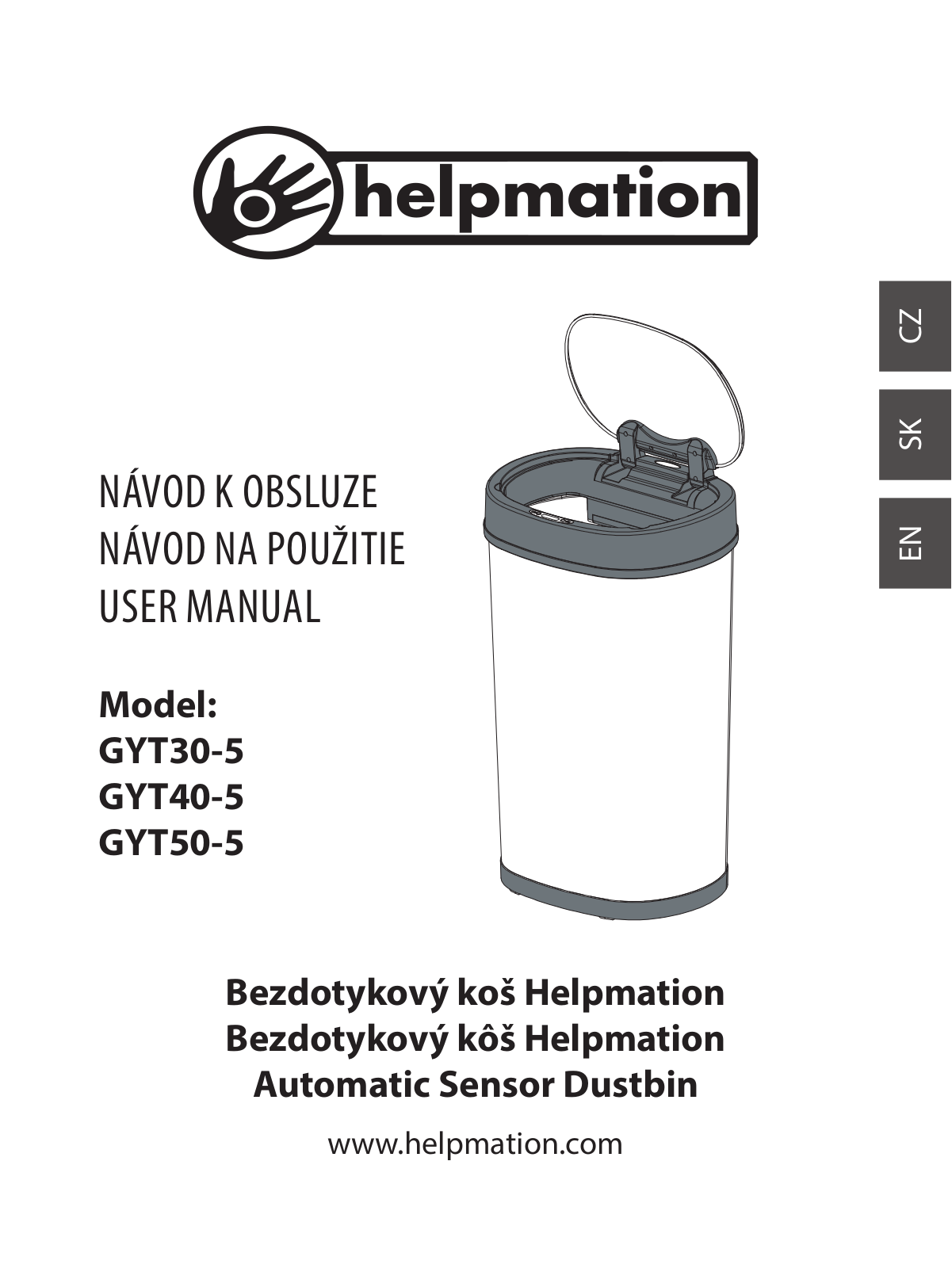 Helpmation GYT30-5, GYT40-5 User Manual