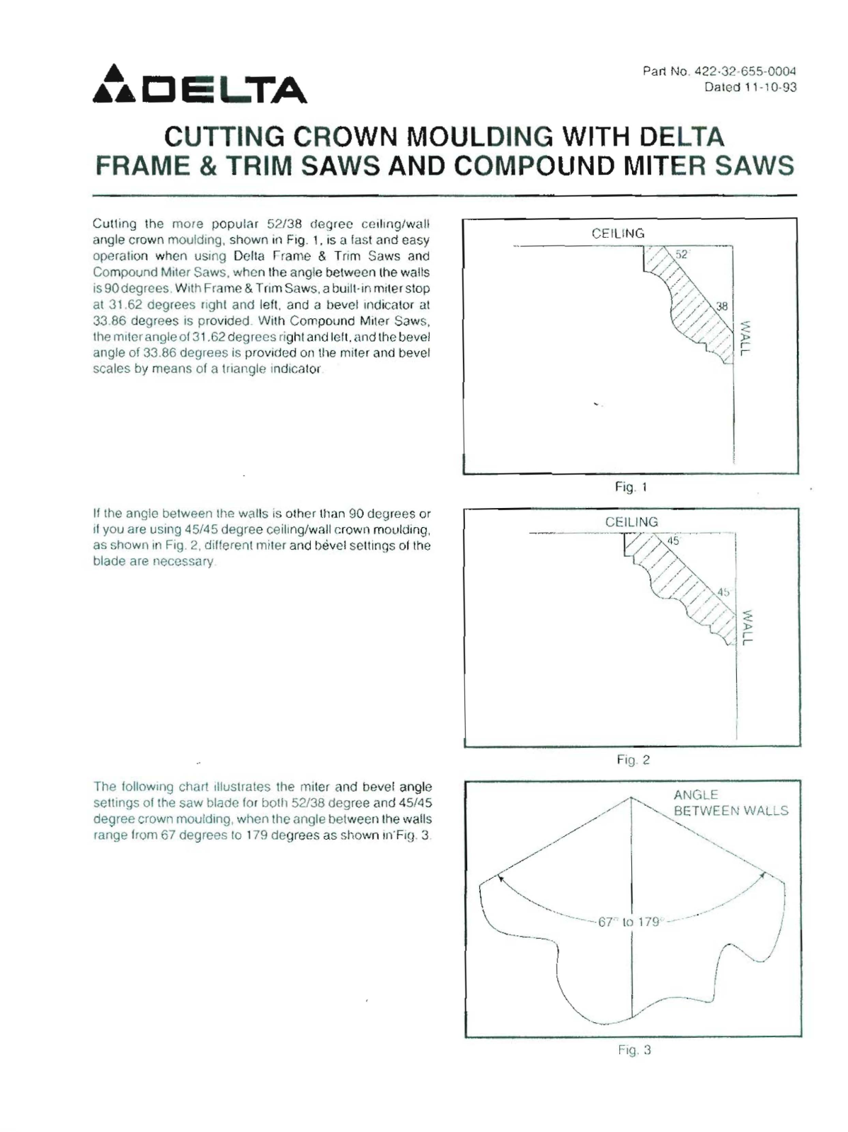 Delta 422-32-655-0004, 52138 User Manual - ManualMachine.com