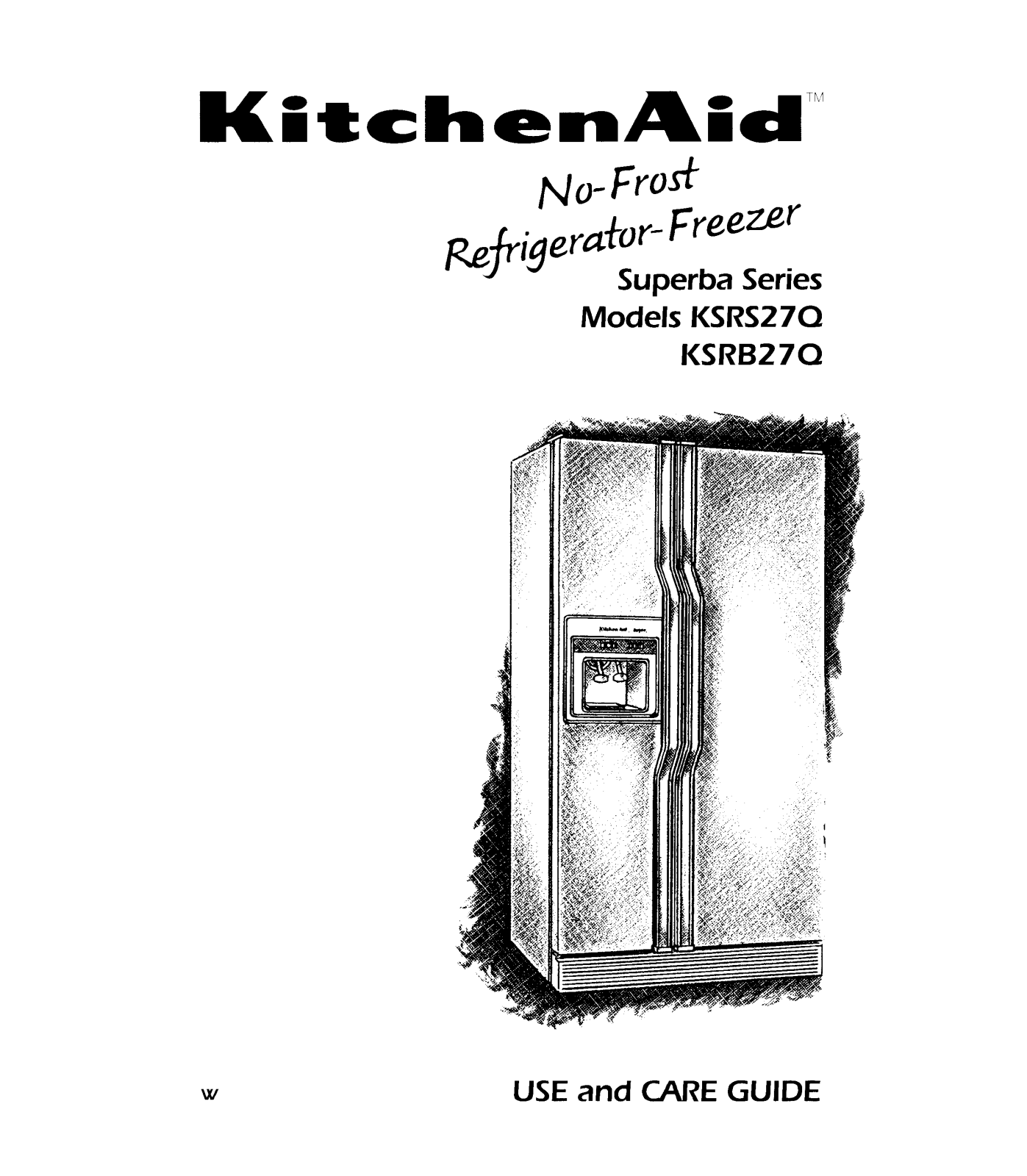 KitchenAid KSRS27Q User Manual