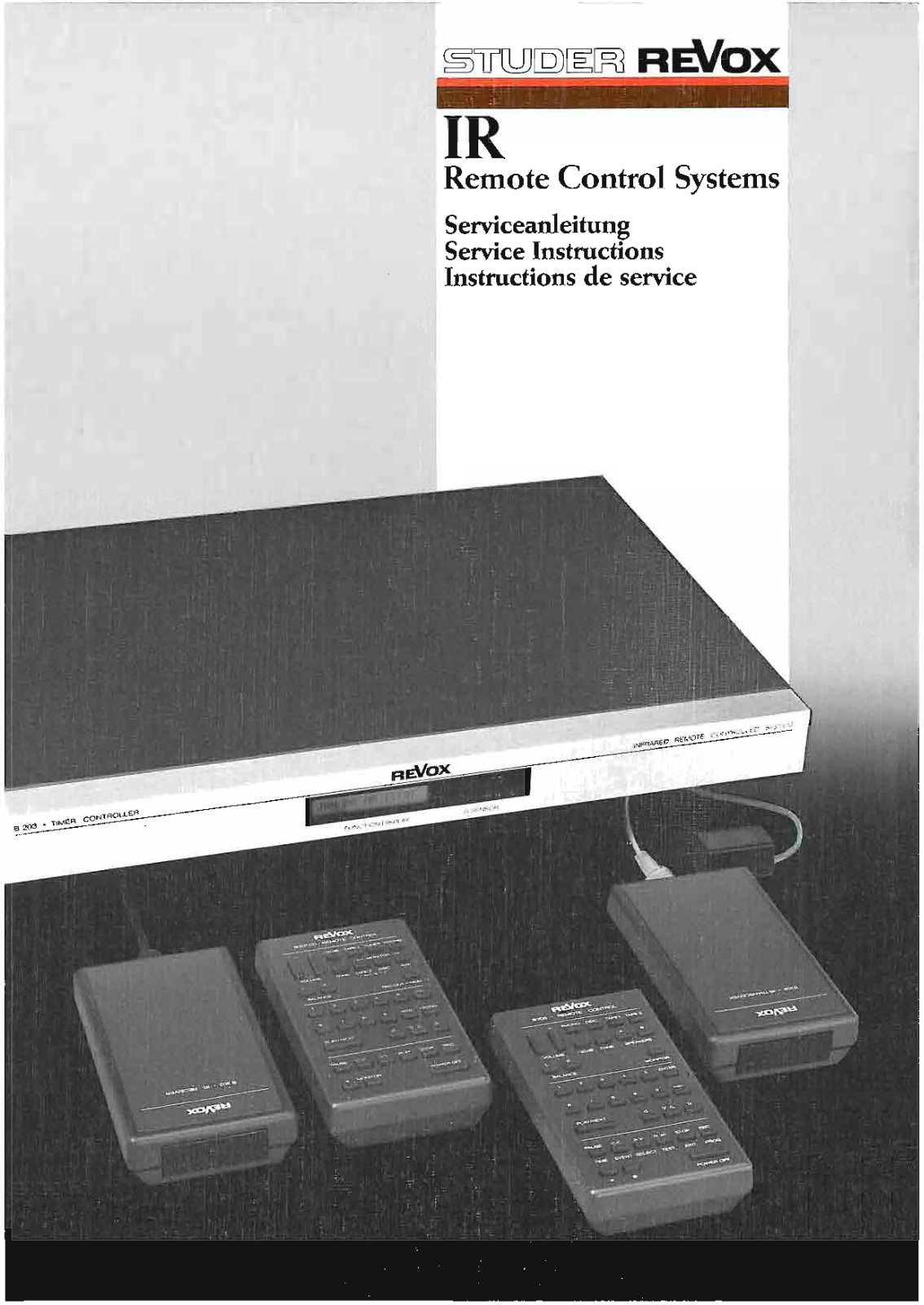 Revox Remote-System Service Manual