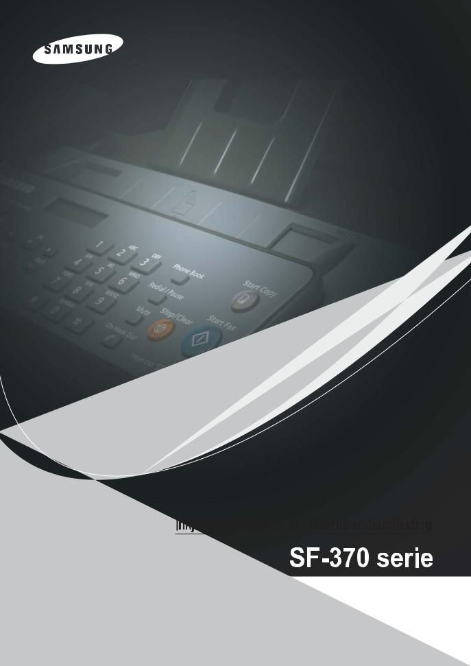 Samsung SF-375TP, SF-370 User Manual