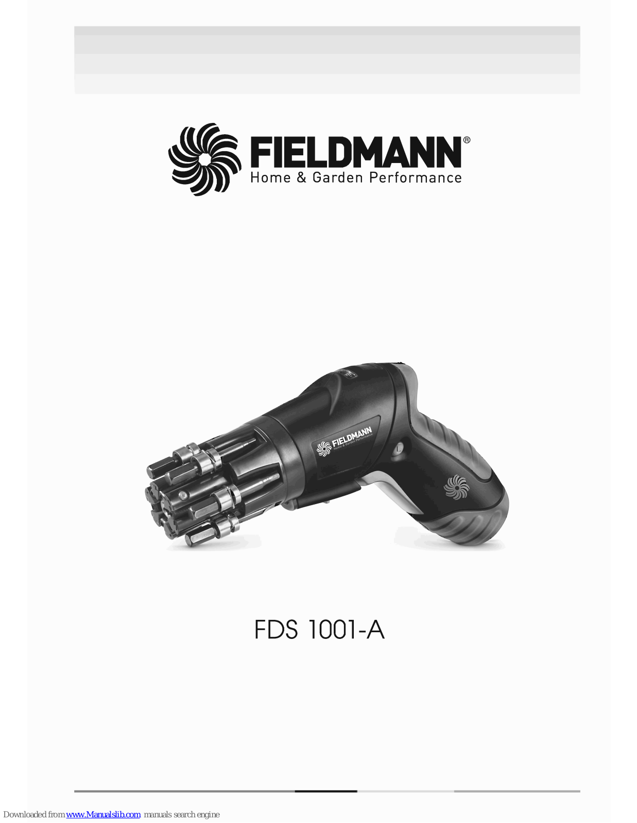 Fieldmann FDS 1001-A User Manual