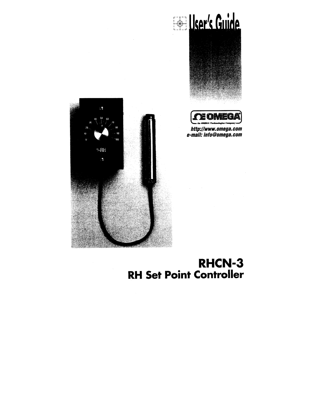 Omega RHCN-3 User guide - ManualMachine.com