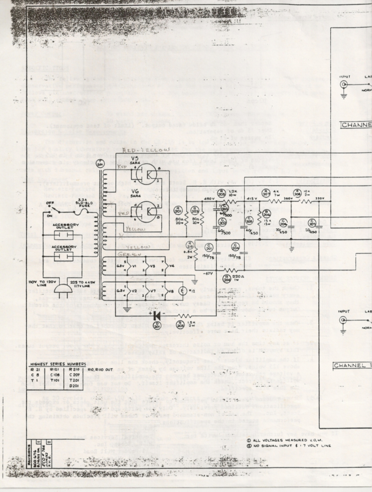 H.H. Scott LK-150 Service manual