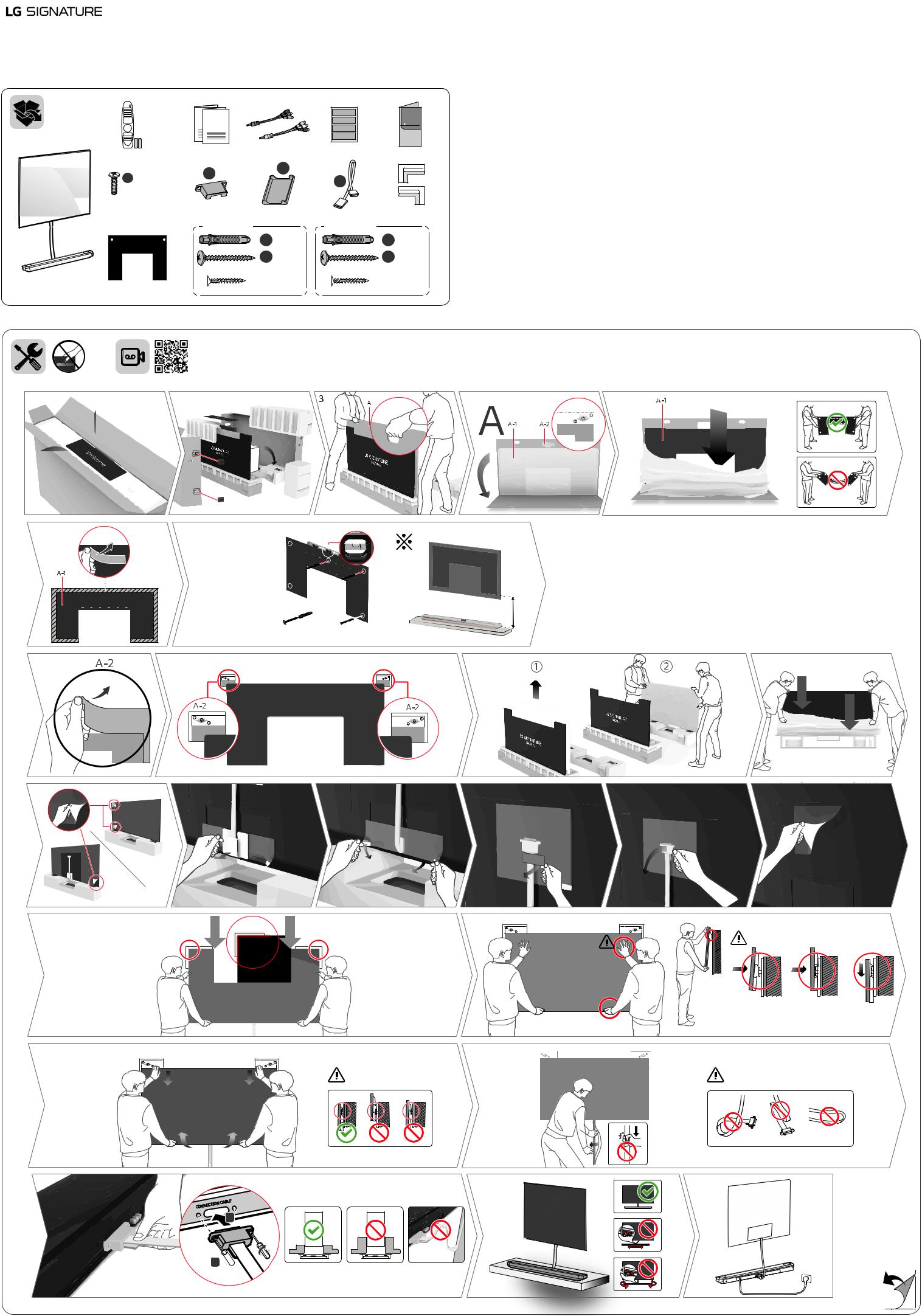 LG OLED65W8XCA Owner’s Manual