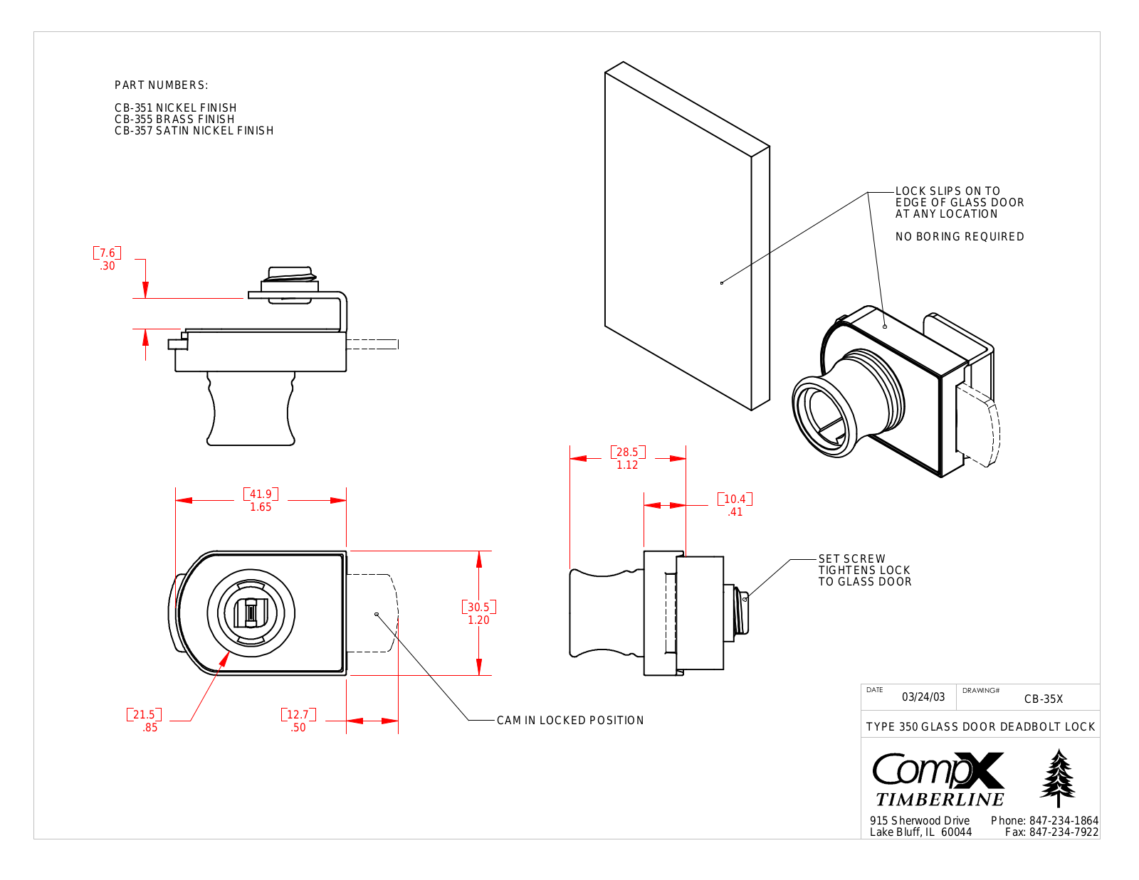 Compx TYPE350 drawing