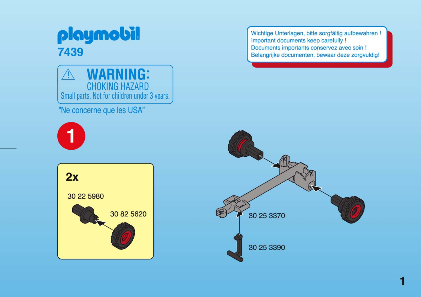 playmobil 7439 Instructions