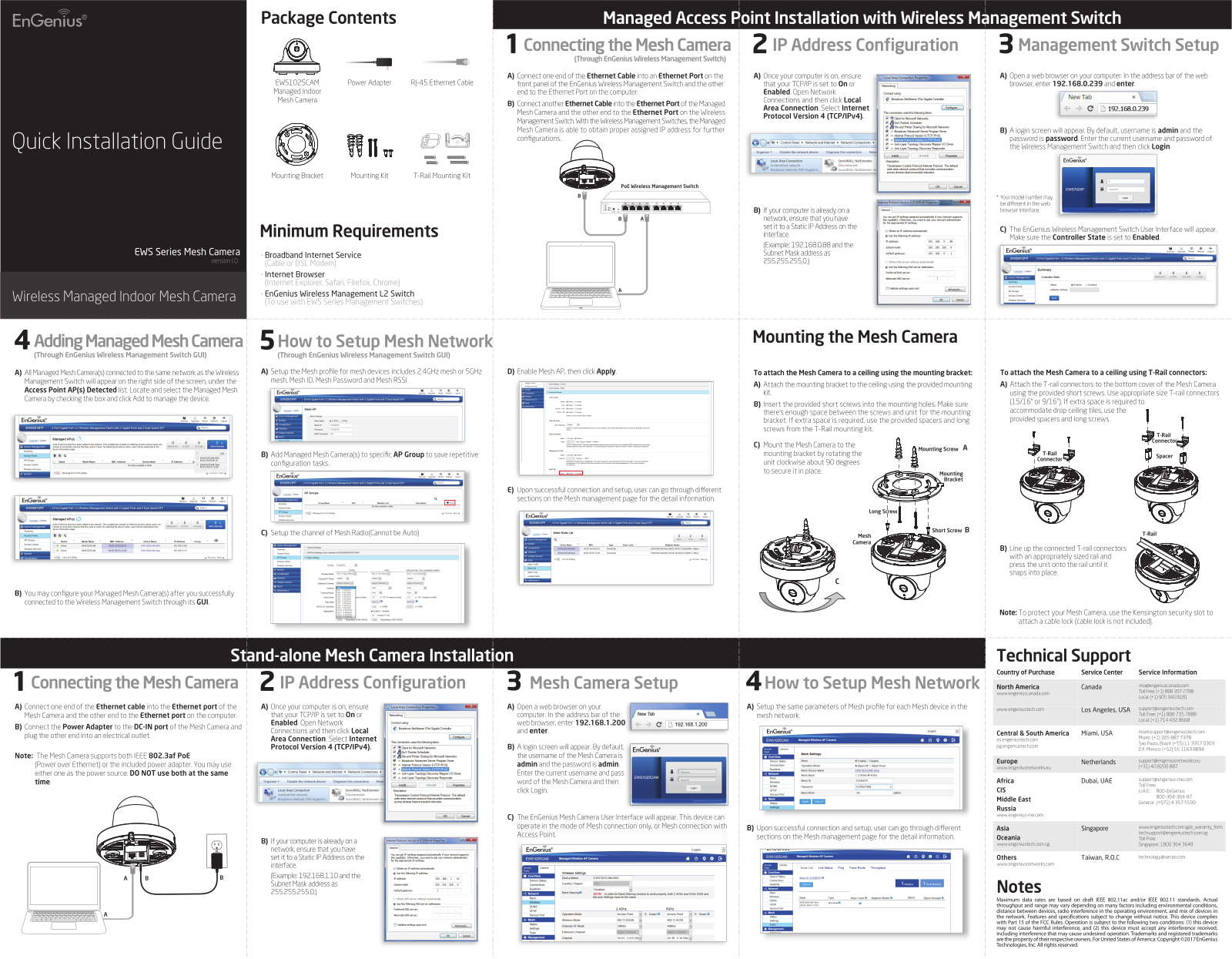 EnGenius EWS1025CAM operation manual