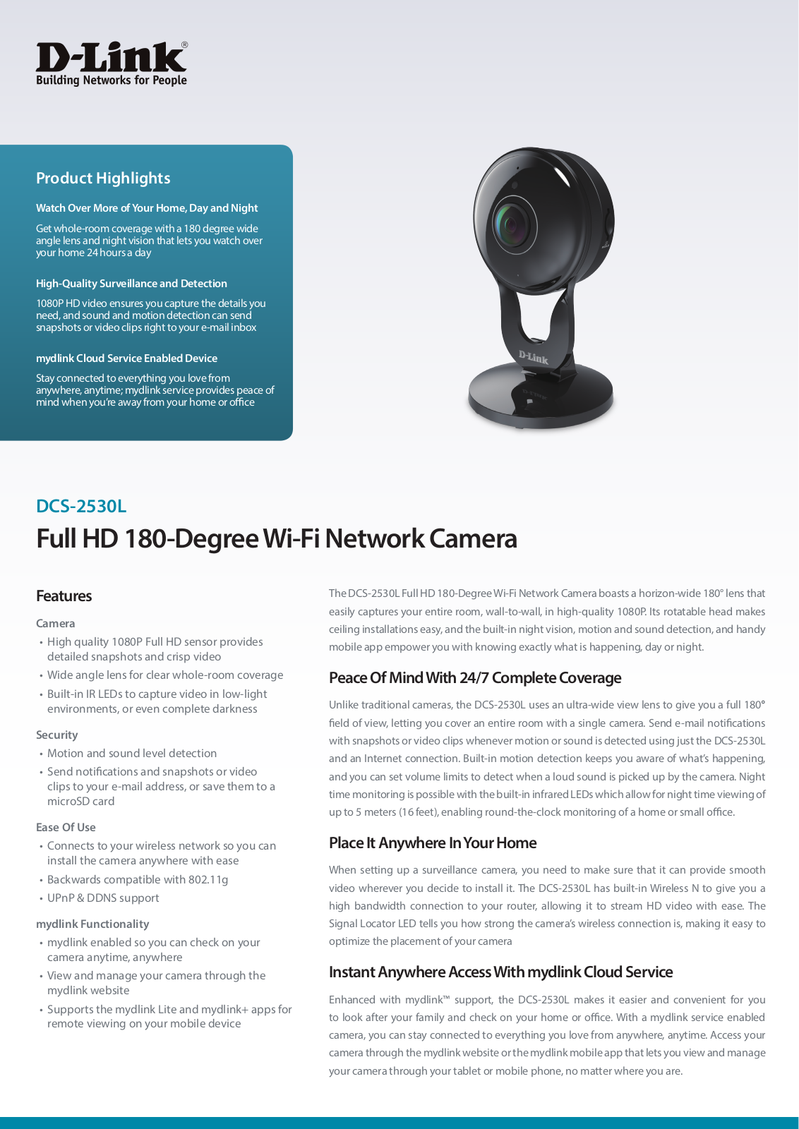 D-Link DCS-2530L User Manual