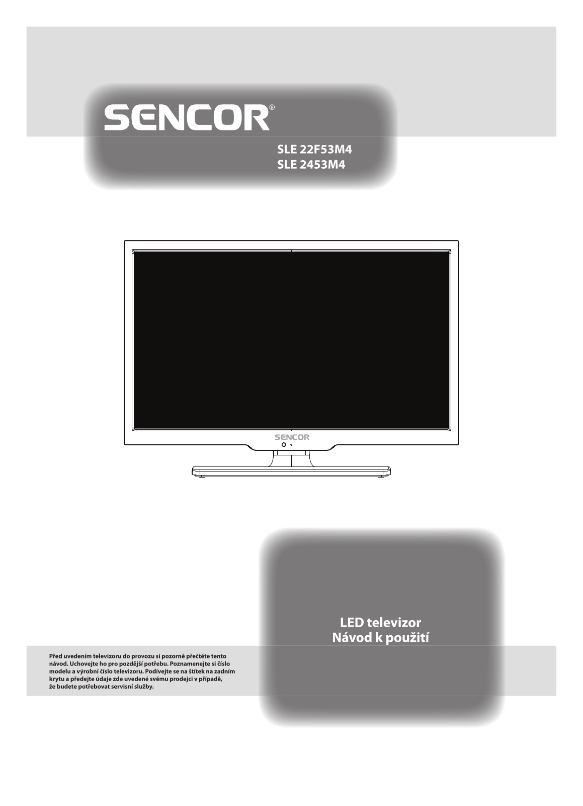 Sencor SLE 2453M4 User Manual - ManualMachine.com