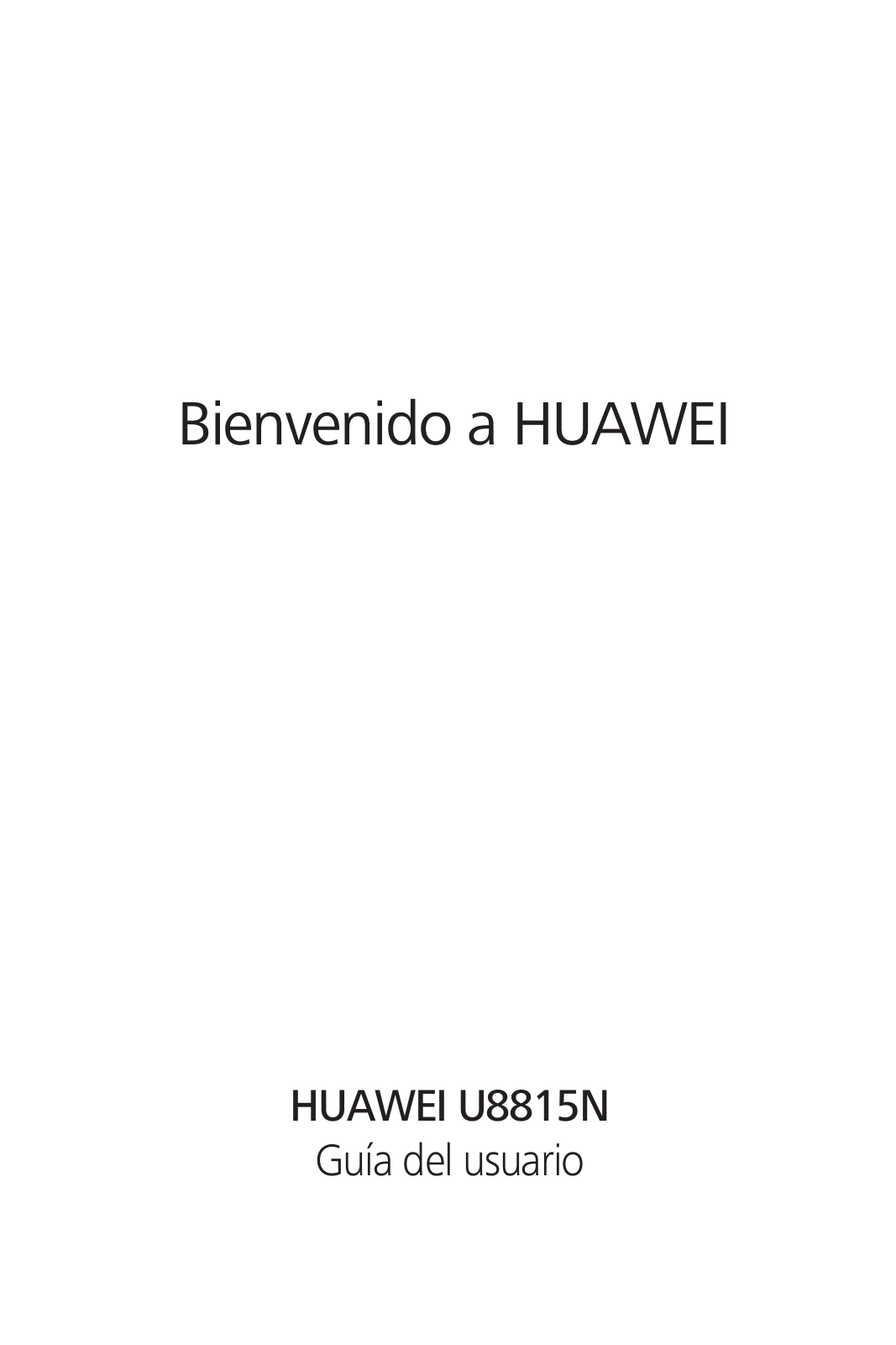 Huawei G300 NFC User Manual