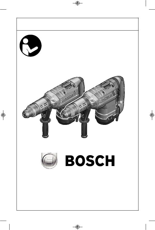 Bosch Power Tools RH850VC, RH745 User Manual