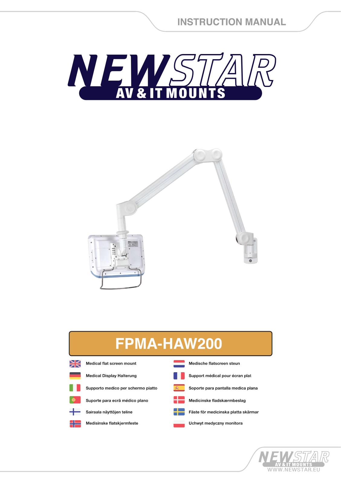 Newstar FPMA-HAW200 User Manual