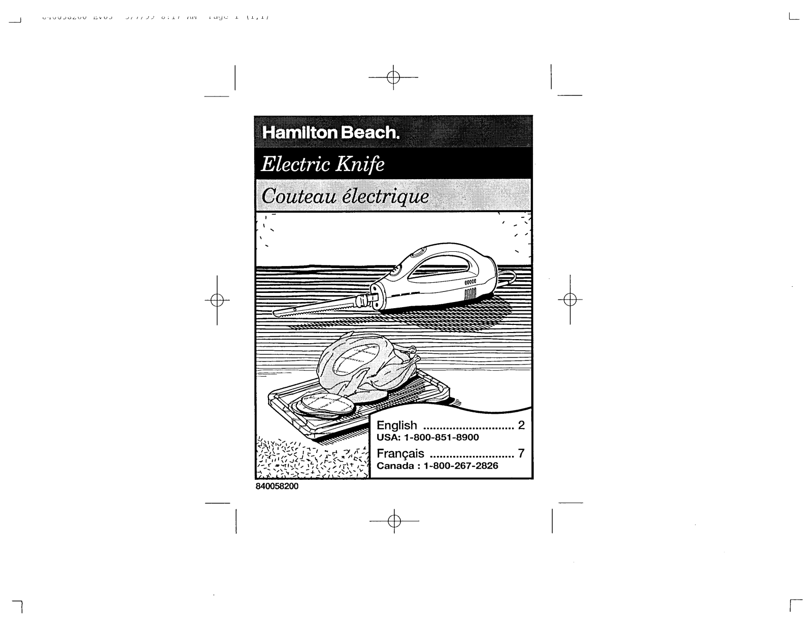 Hamilton Beach 74150 User Manual