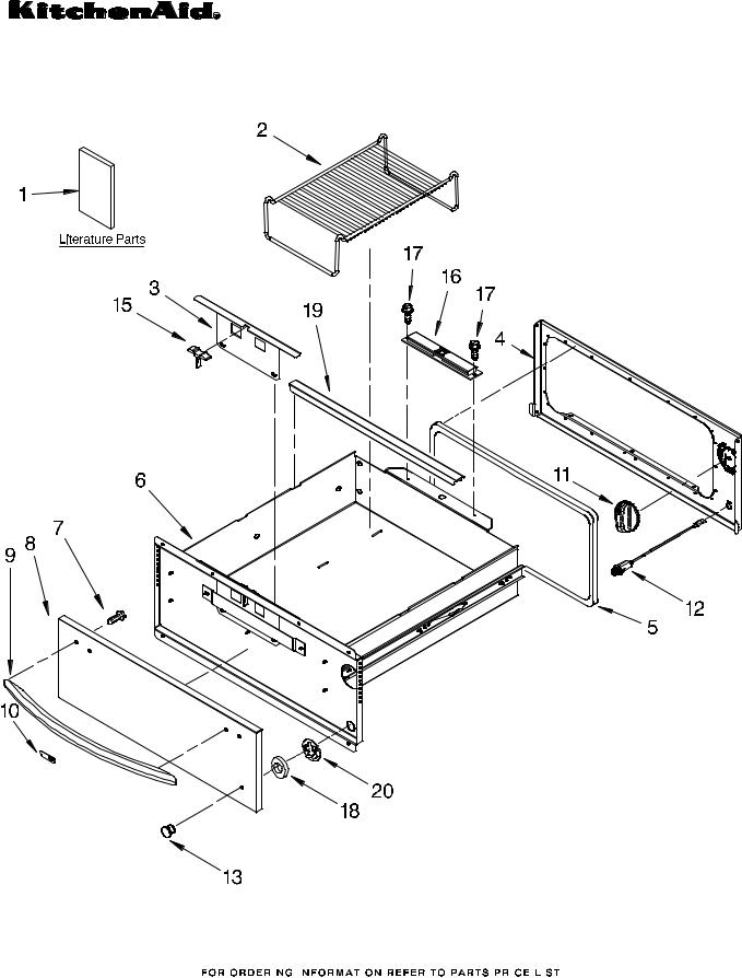 KitchenAid KEWS175SSS02 Parts List