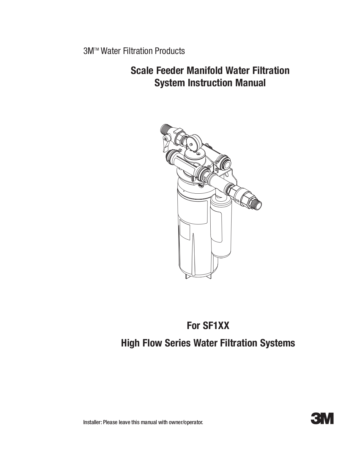 3M SF1XX User Manual