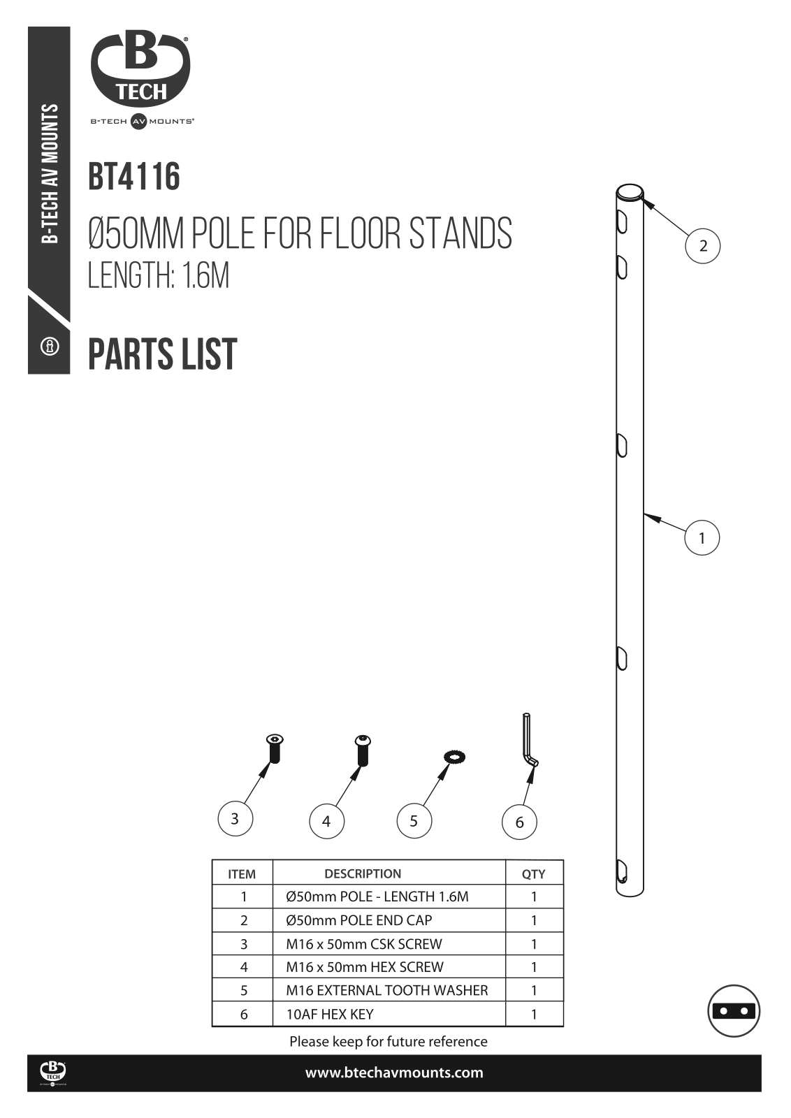 B-Tech BT4116 User guide - ManualMachine.com