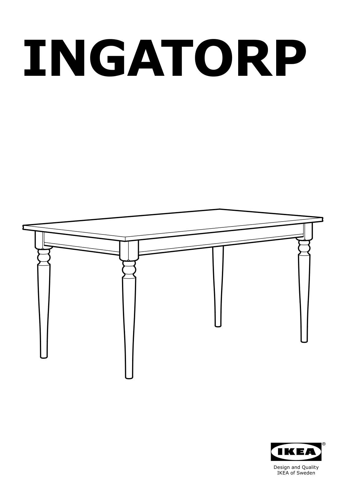 Ikea S29184348, 90222407 Assembly instructions